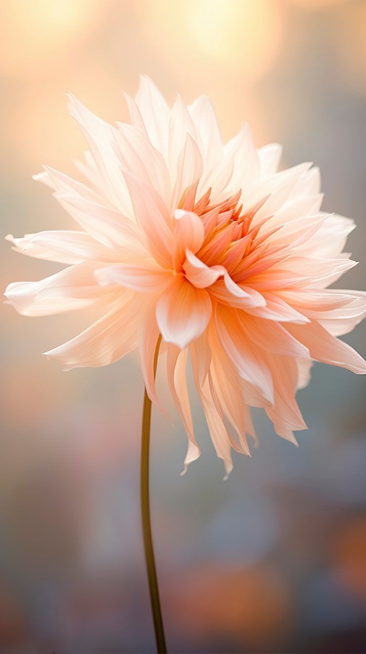 740x1320 Light flower Image