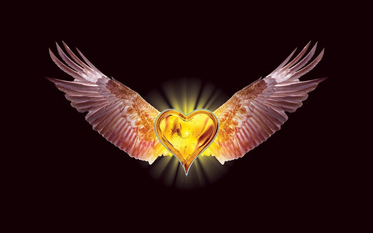 1280x800 Golden Heart: Wings of the Scorpion