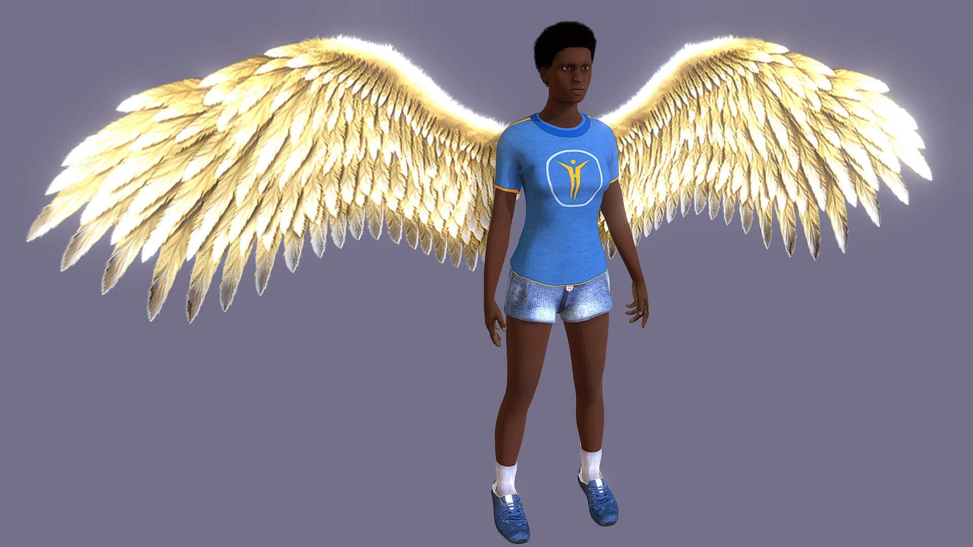 1920x1080 Golden Wings