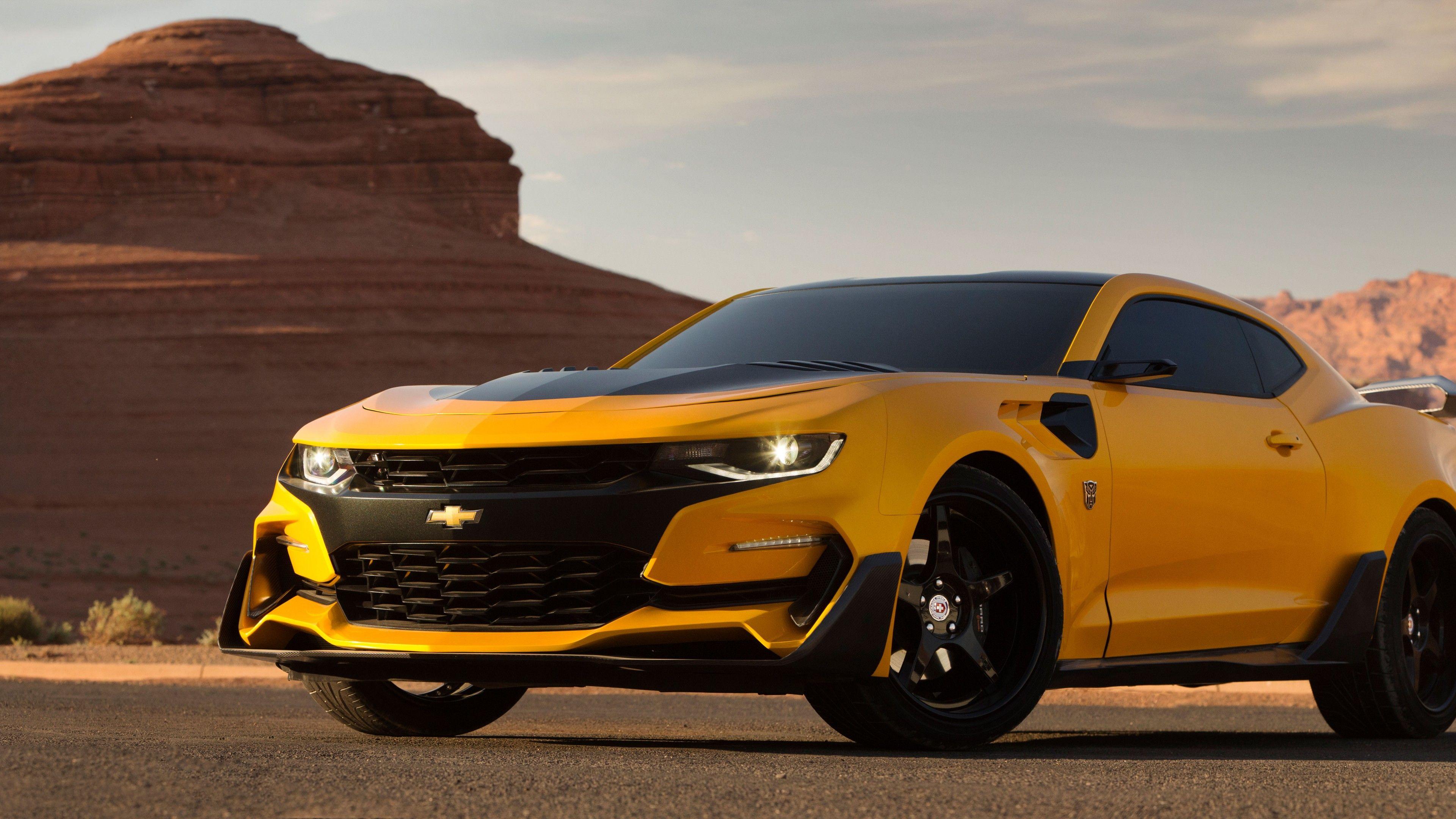 3840x2160 Wallpaper Chevrolet Camaro, Bumblebee, Transformers: The Last