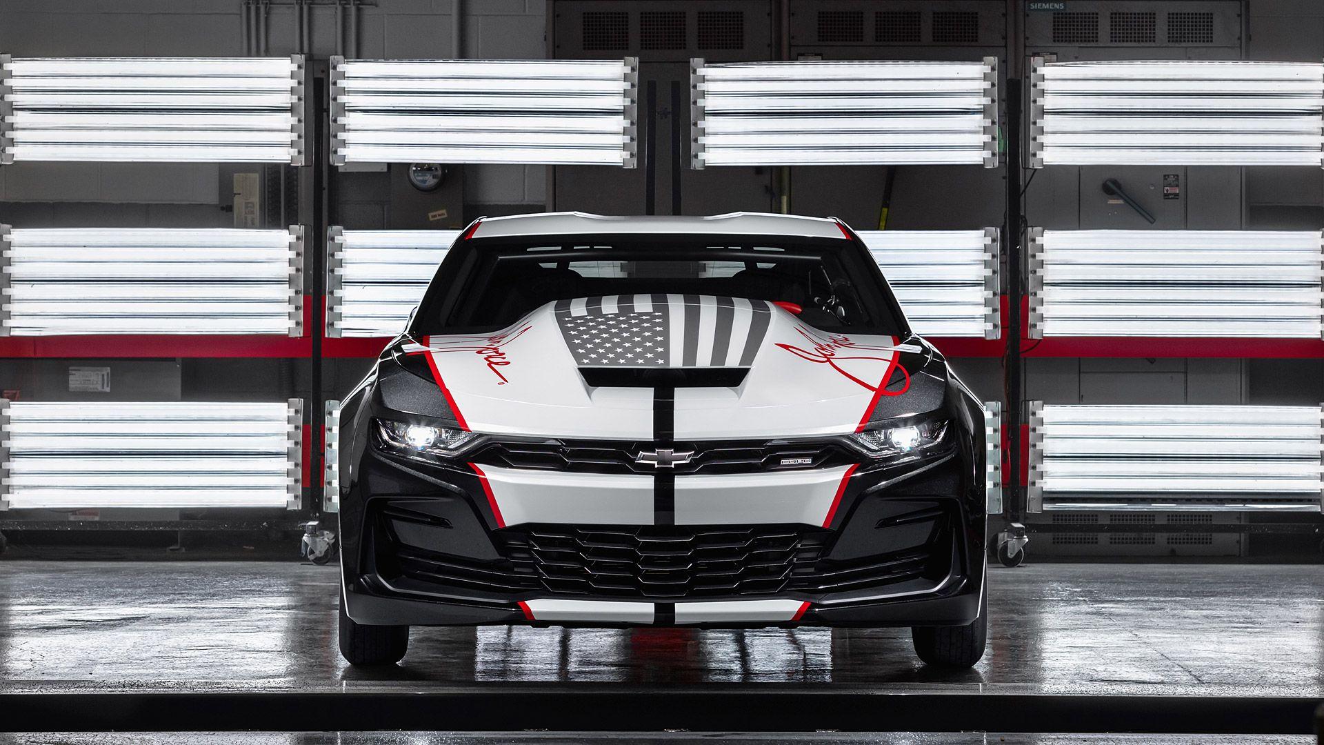 1920x1080 Chevrolet COPO Camaro John Force Edition HD Wallpaper