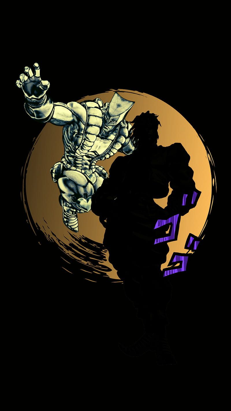 800x1422 Dio, anime, dio brando, jojo, jotaro, manga, retro, the world, vaporwave, world, HD phone wallpaper