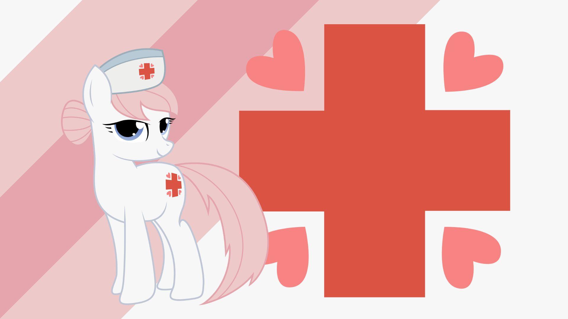 1920x1080 Minimalist Wallpaper 47: Nurse Redheart By Kooner Cz, Softfang