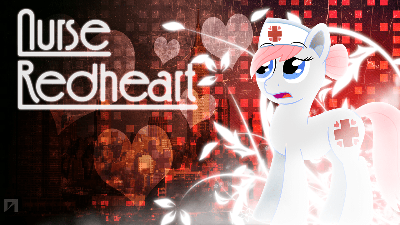 1280x720 artist:portal15art, hat, heart, nurse redheart, safe