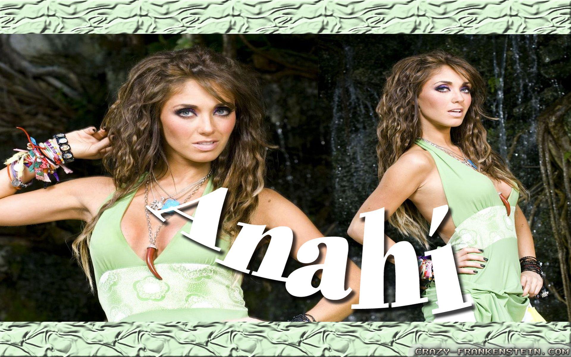 1920x1200 Anahí wallpaper