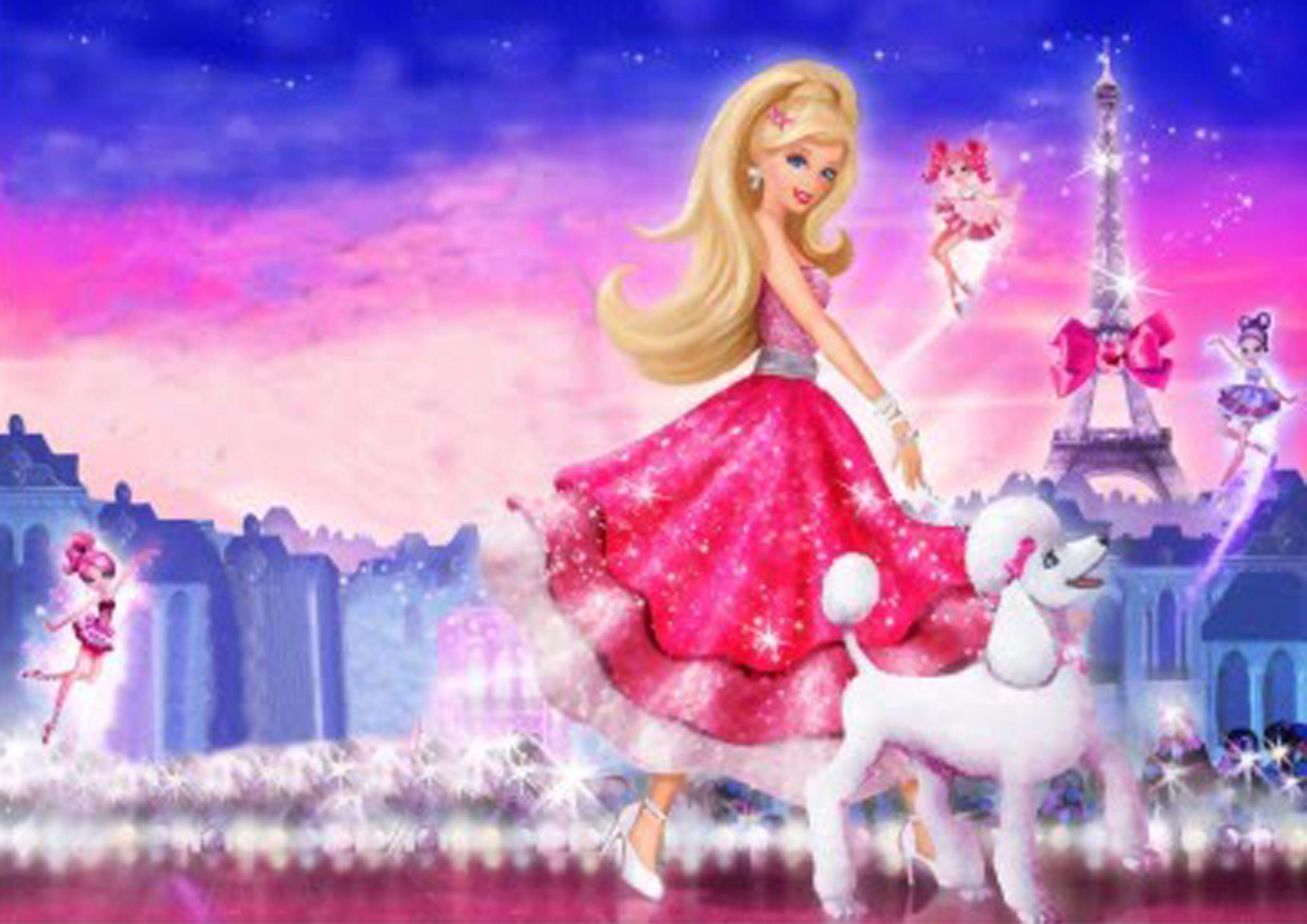 Barbie Doll Cartoon Wallpapers - Top Free Barbie Doll Cartoon Backgrounds -  WallpaperAccess