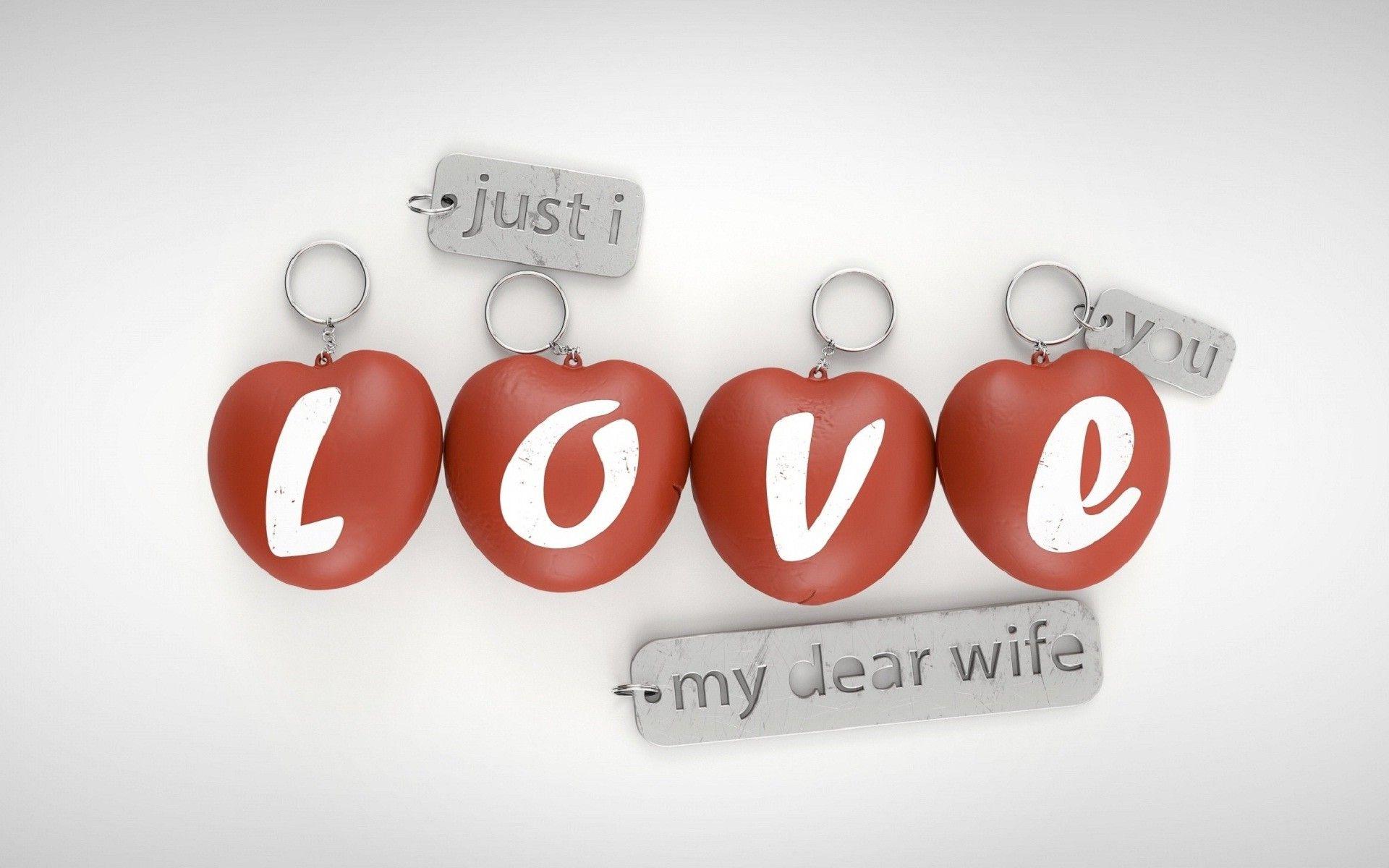 1920x1200 Love You Wife Wallpaper