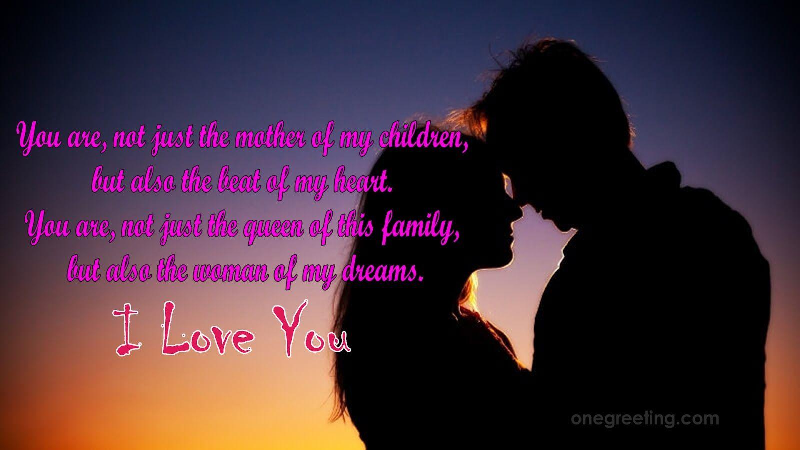1600x900 I Love My Wife Wallpaper 54 Wallpaper Collections Romantic
