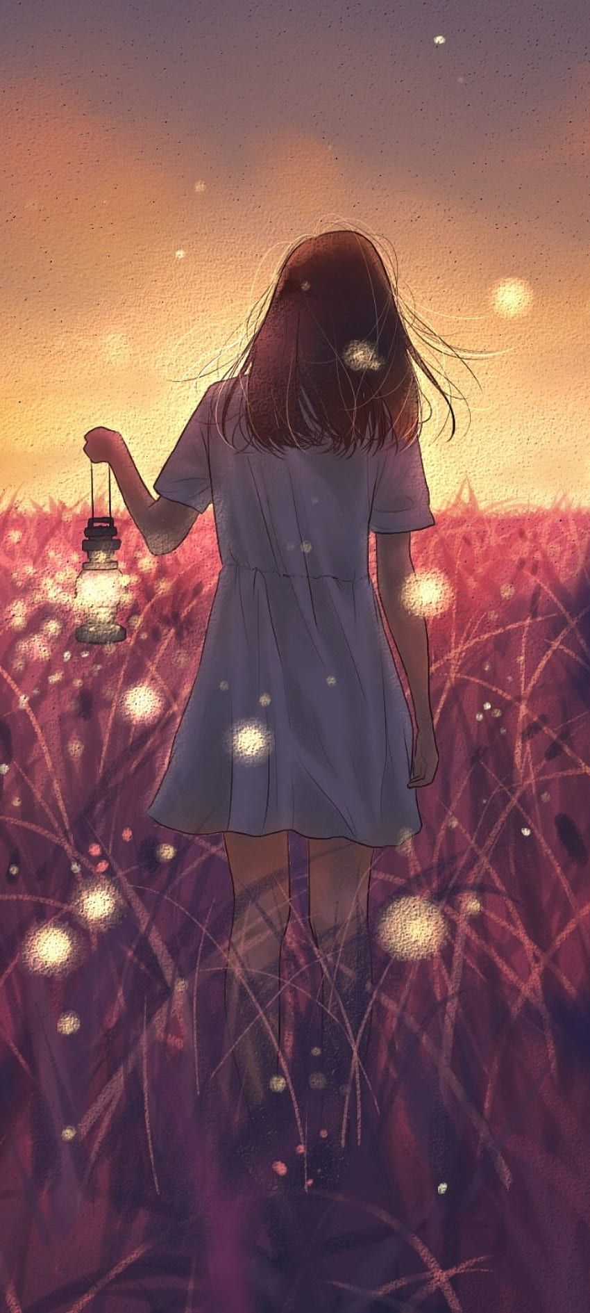 850x1889 Girl back view HD wallpaper