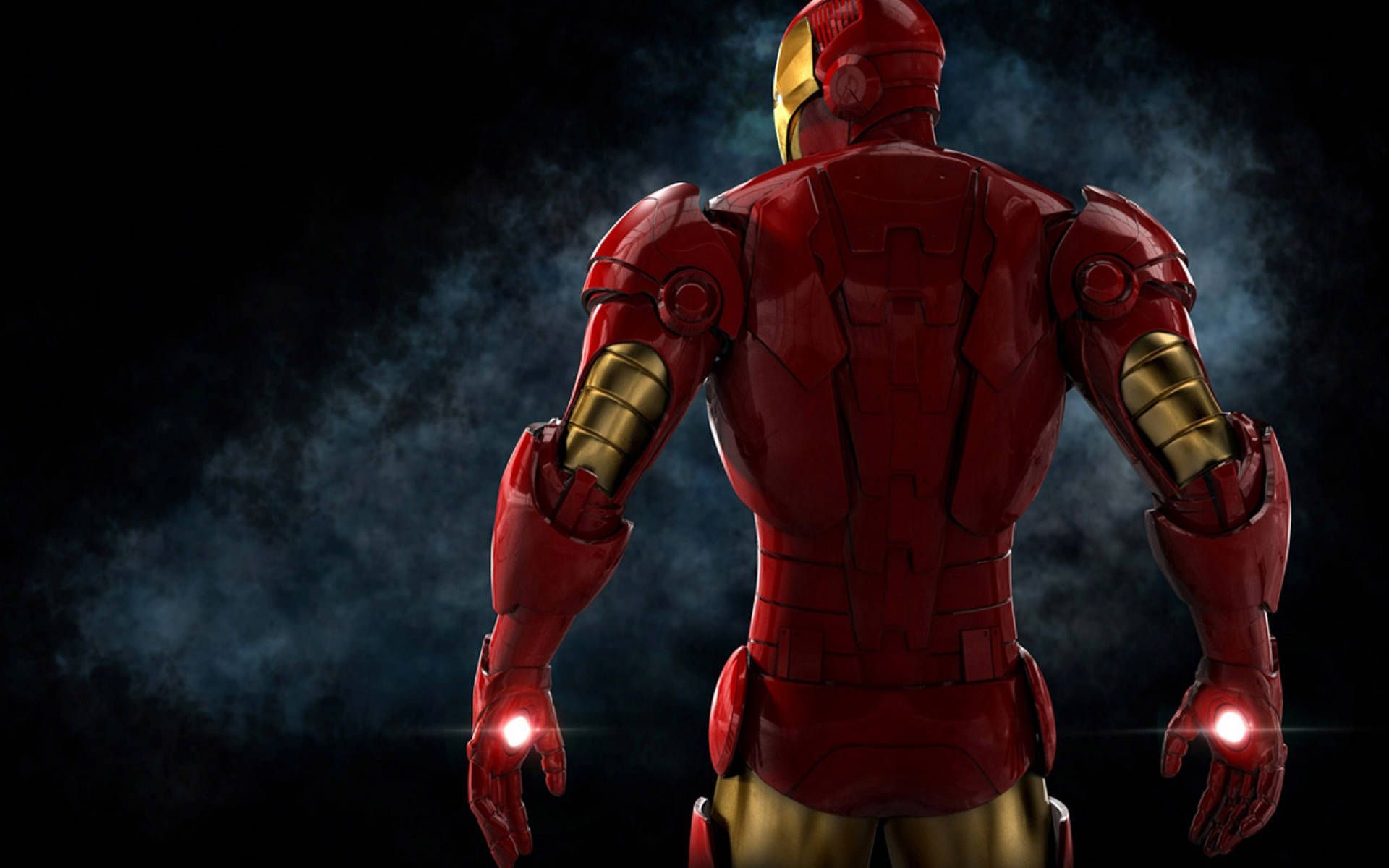 1920x1200 Download Back View Of Superhero Iron Man Wallpaper