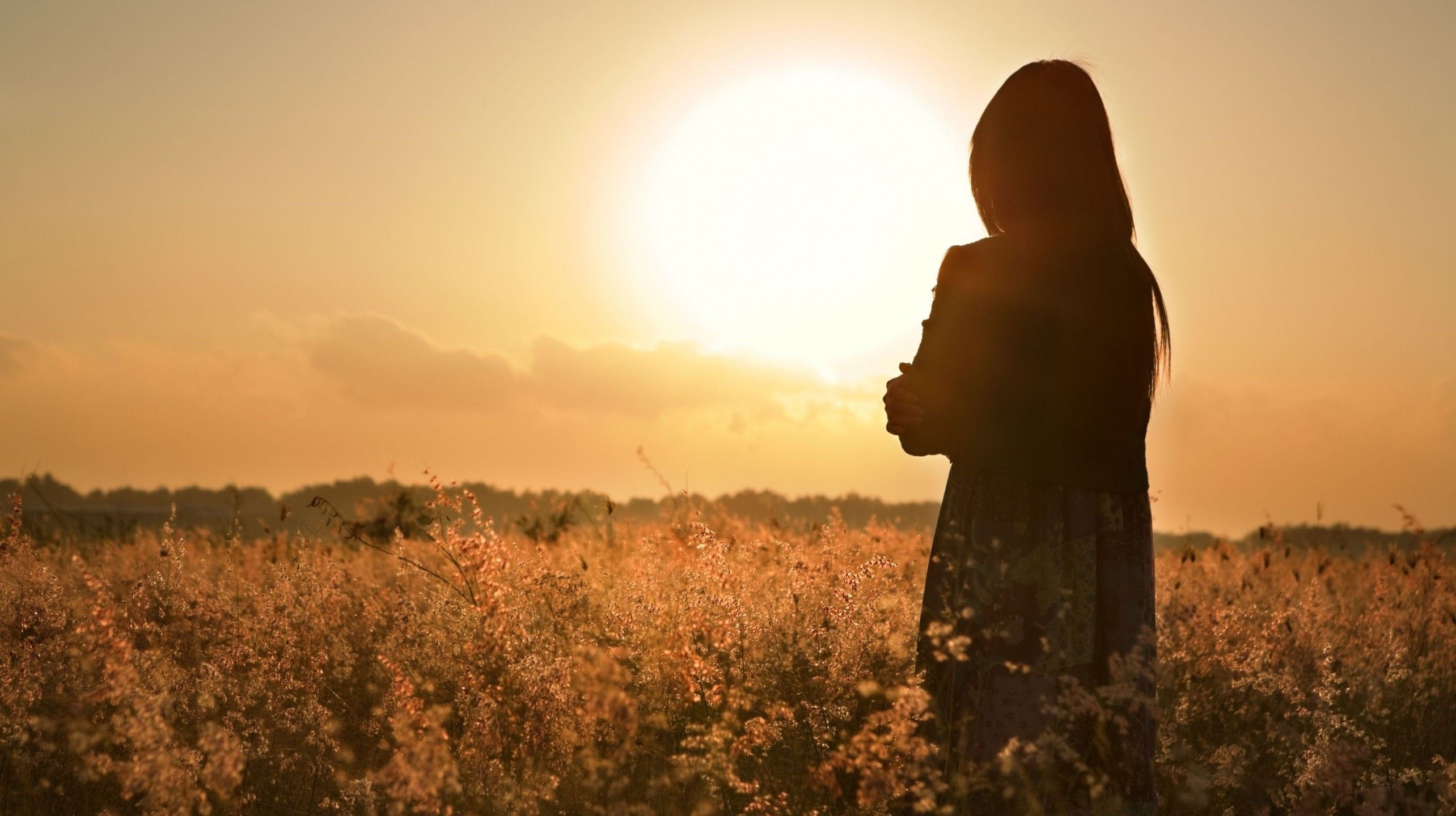 2568x1440 Woman Back Wallpaper, HD Woman Back Background