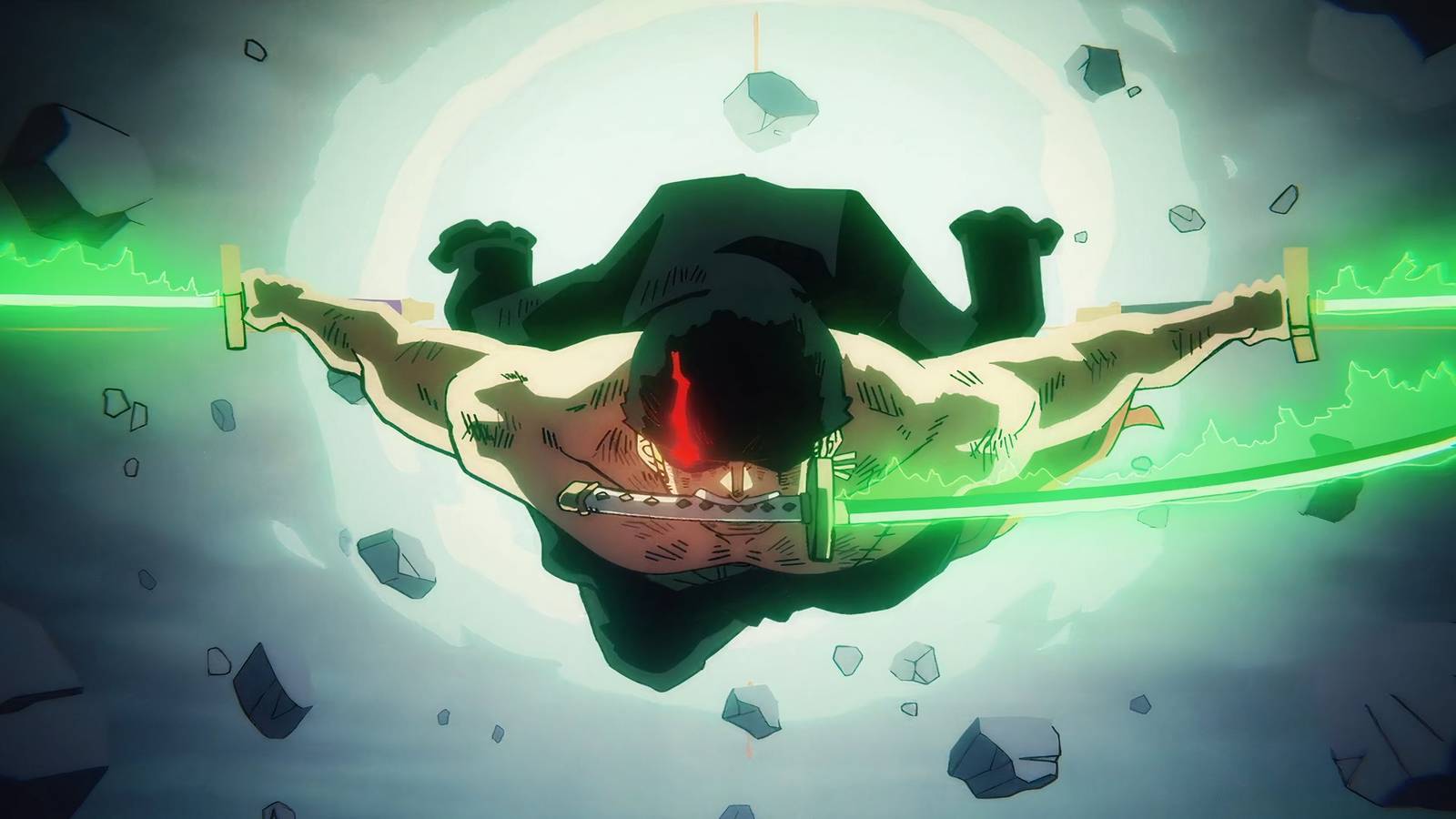 1600x900 One Piece Goes Full Demon Slayer as Zoro Drops the Perfect Hashira Makeover