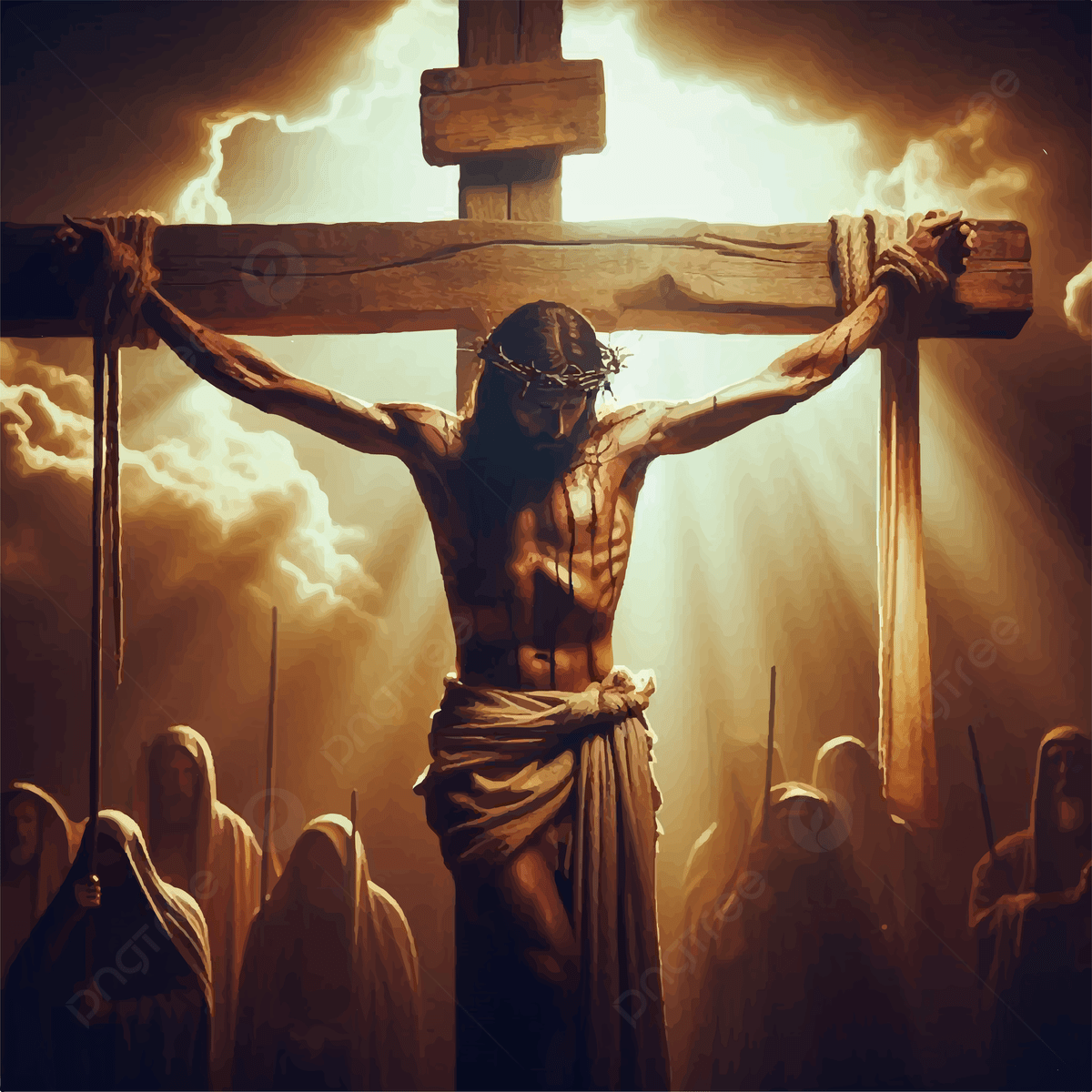 1200x1200 Crucified In Redemption Background, Jesus, Christian, Religion Background Image And Wallpaper for Free Download