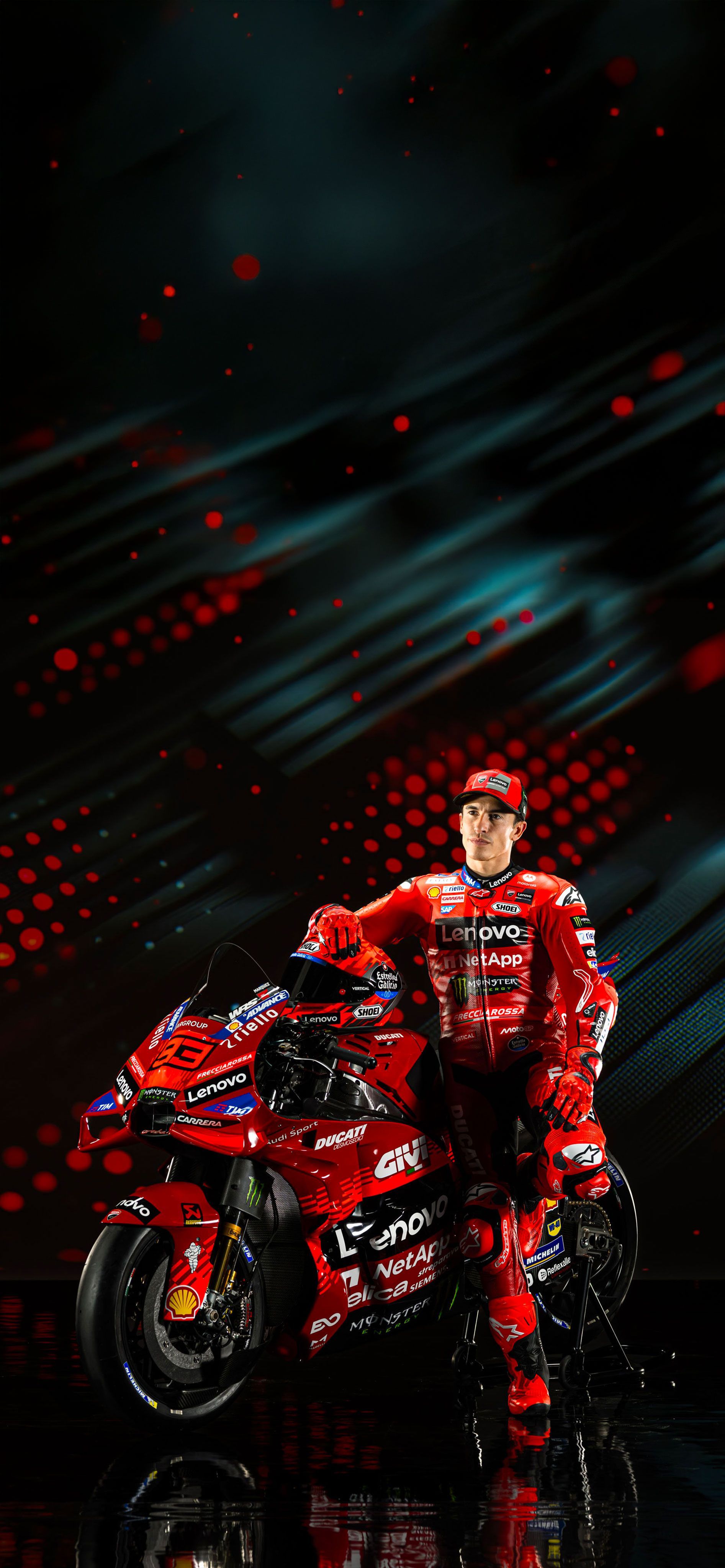 1893x4096 Desi Racing Co on X: You guys really liked these shots of Marc Marquez, so here are some MM93 Ducati phone wallpaper
