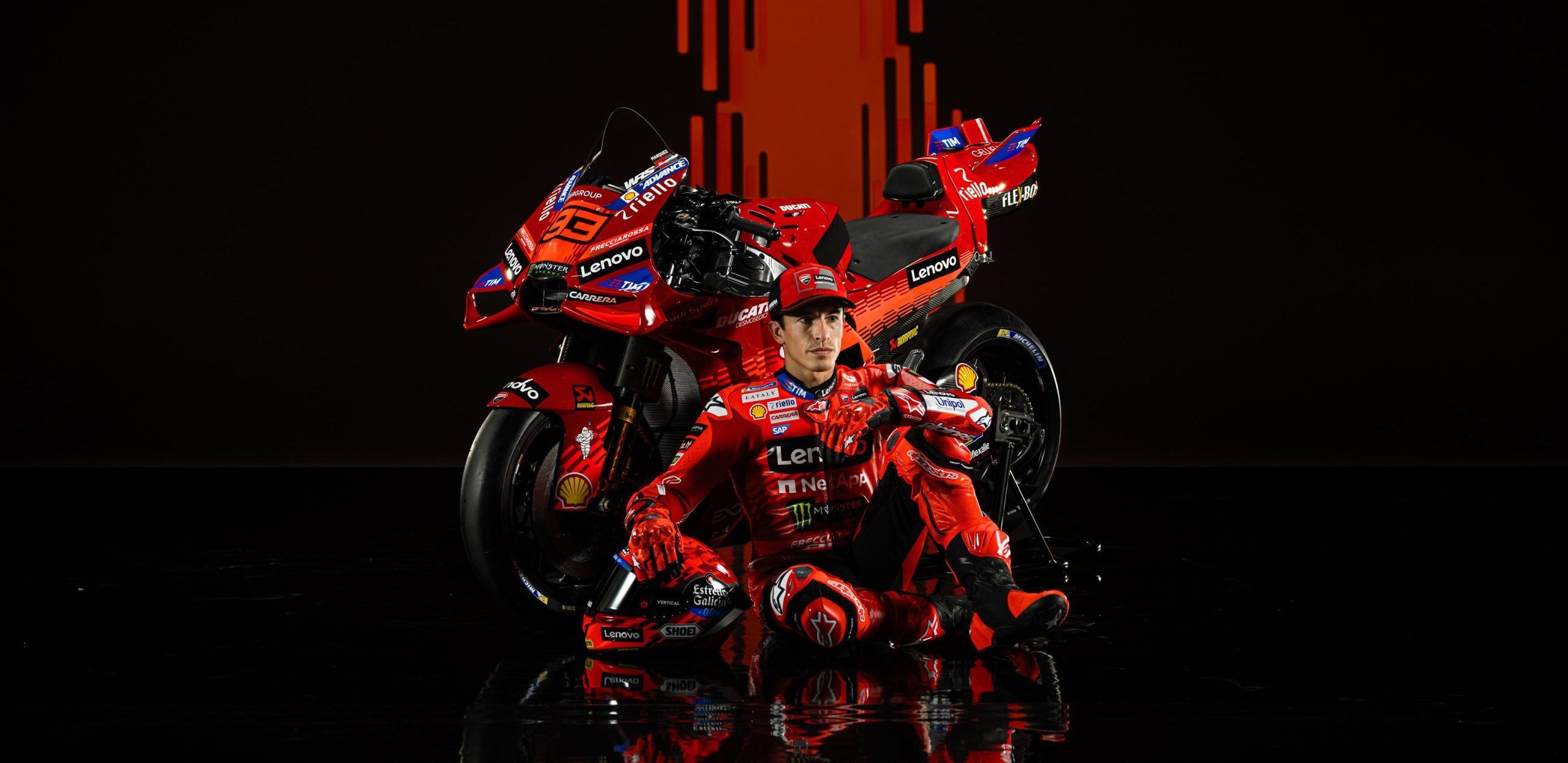 2560x1246 Marquez Ducati 2025 Wallpaper
