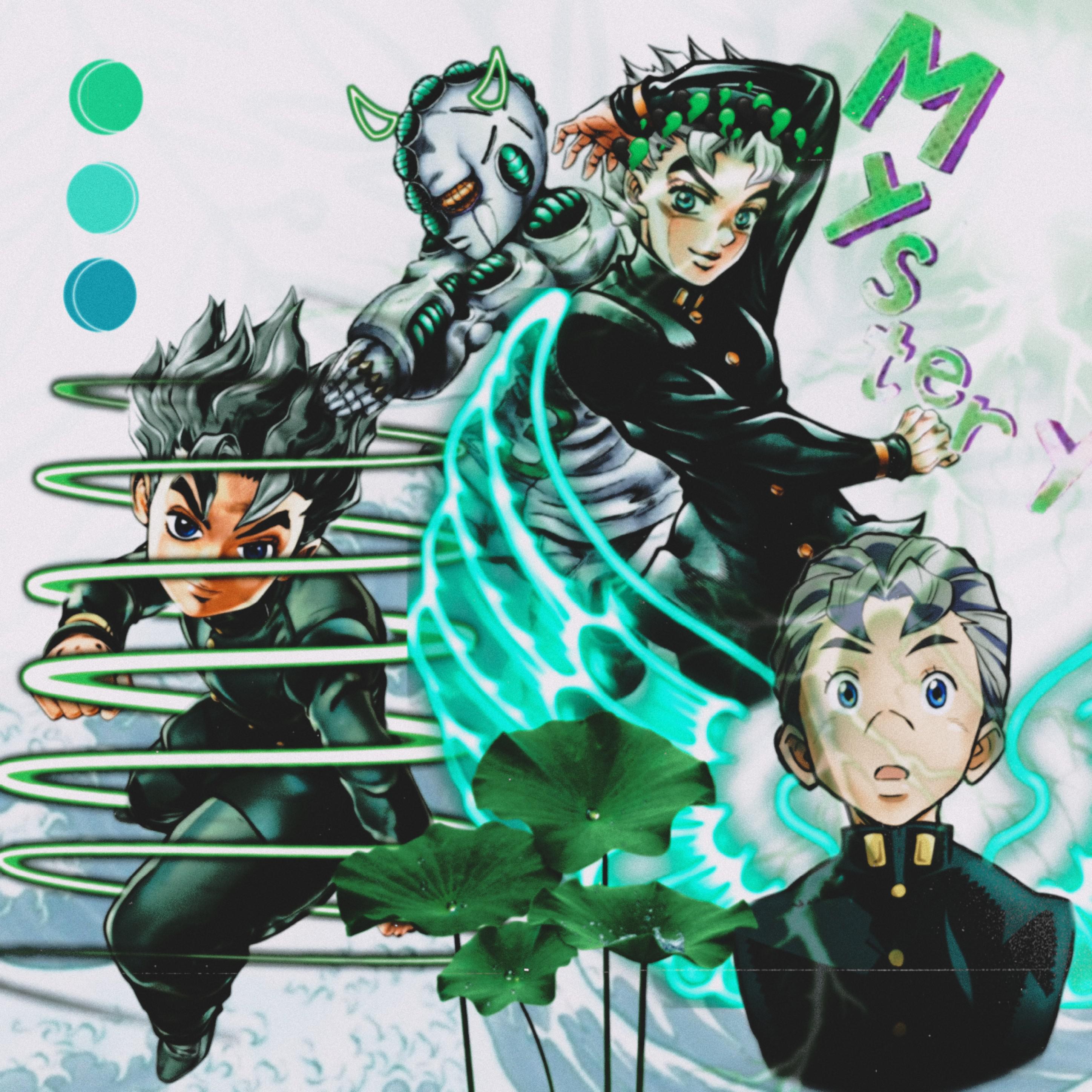 2896x2896 Making aesthetic photo of jojo characters day 7 (Koichi Hirose)