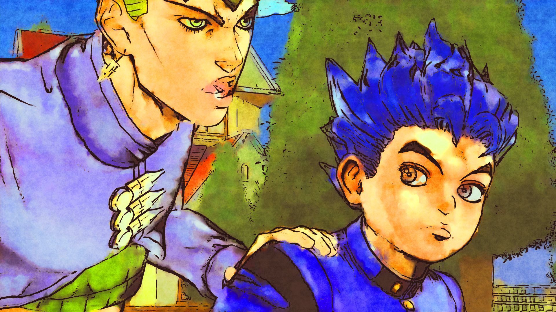 1920x1080 Phone wallpaper: Anime, Jojo's Bizarre Adventure, Koichi Hirose, Rohan Kishibe 1528493