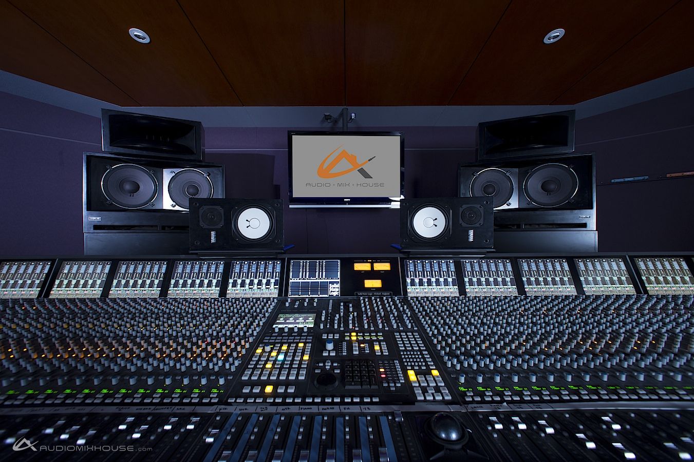 1351x900 96 Channel Solid State Logic (SSL) Duality At Audio Mix House, Studio