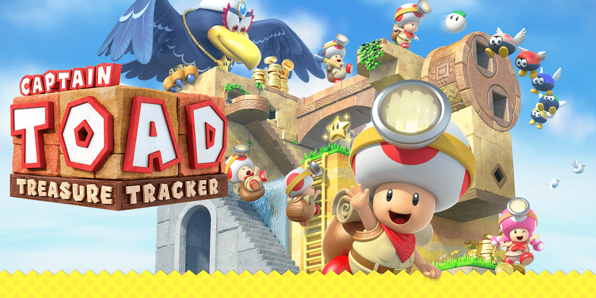 2000x1000 Captain Toad: Treasure Tracker. Nintendo Switch games