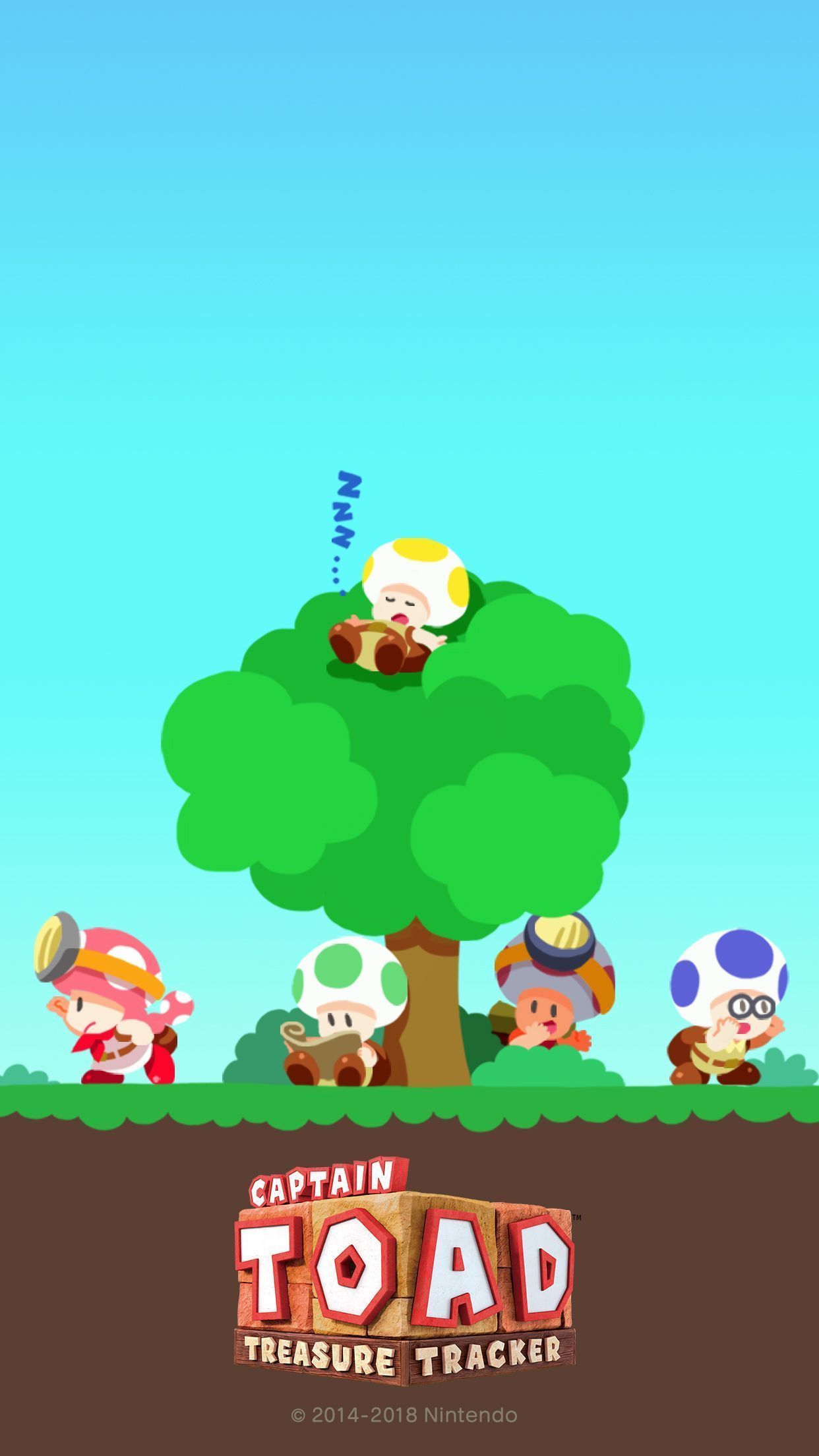 1242x2208 My Nintendo Wallpaper Toad Treasure Tracker (Blue) : Nintendo : Free Download, Borrow, and Streaming : Internet Archive