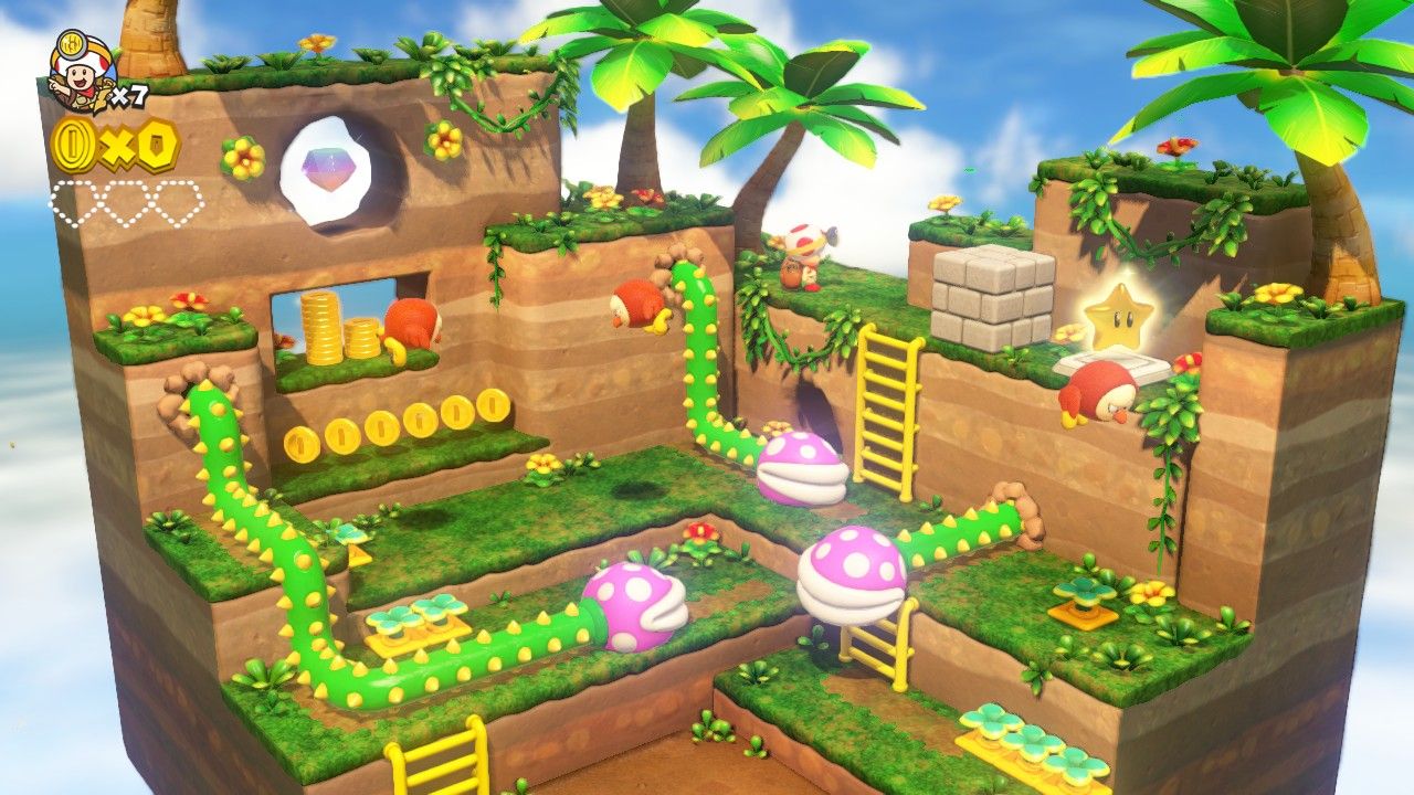 1280x720 Game on the Train : Captain Toad Treasure Tracker