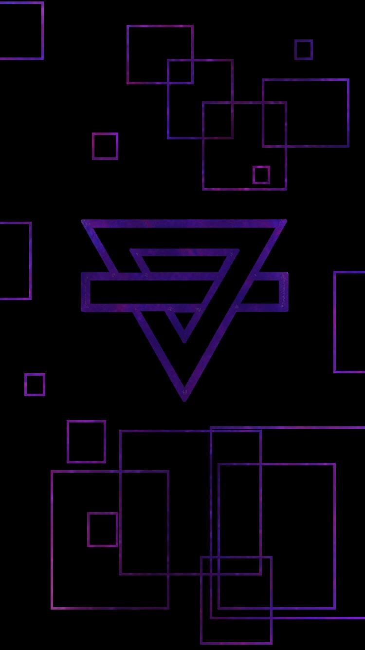 750x1334 I wanted to make a simple phone wallpaper that uses RKS's logo