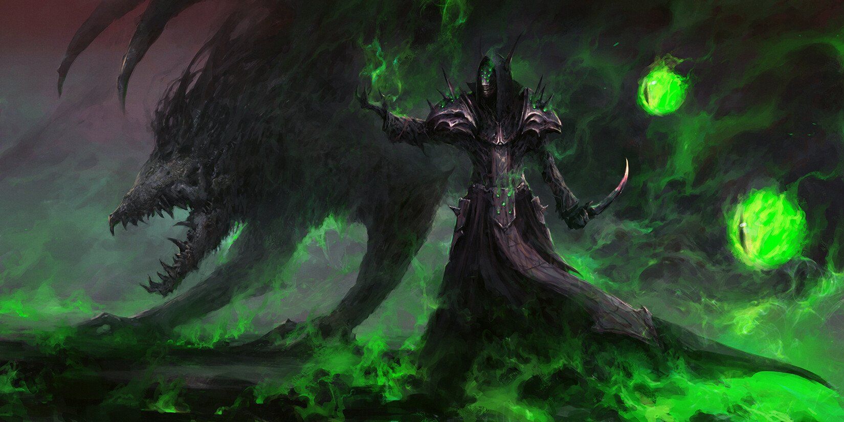 1650x825 The Art of Warcraft on X: WoW Warlock