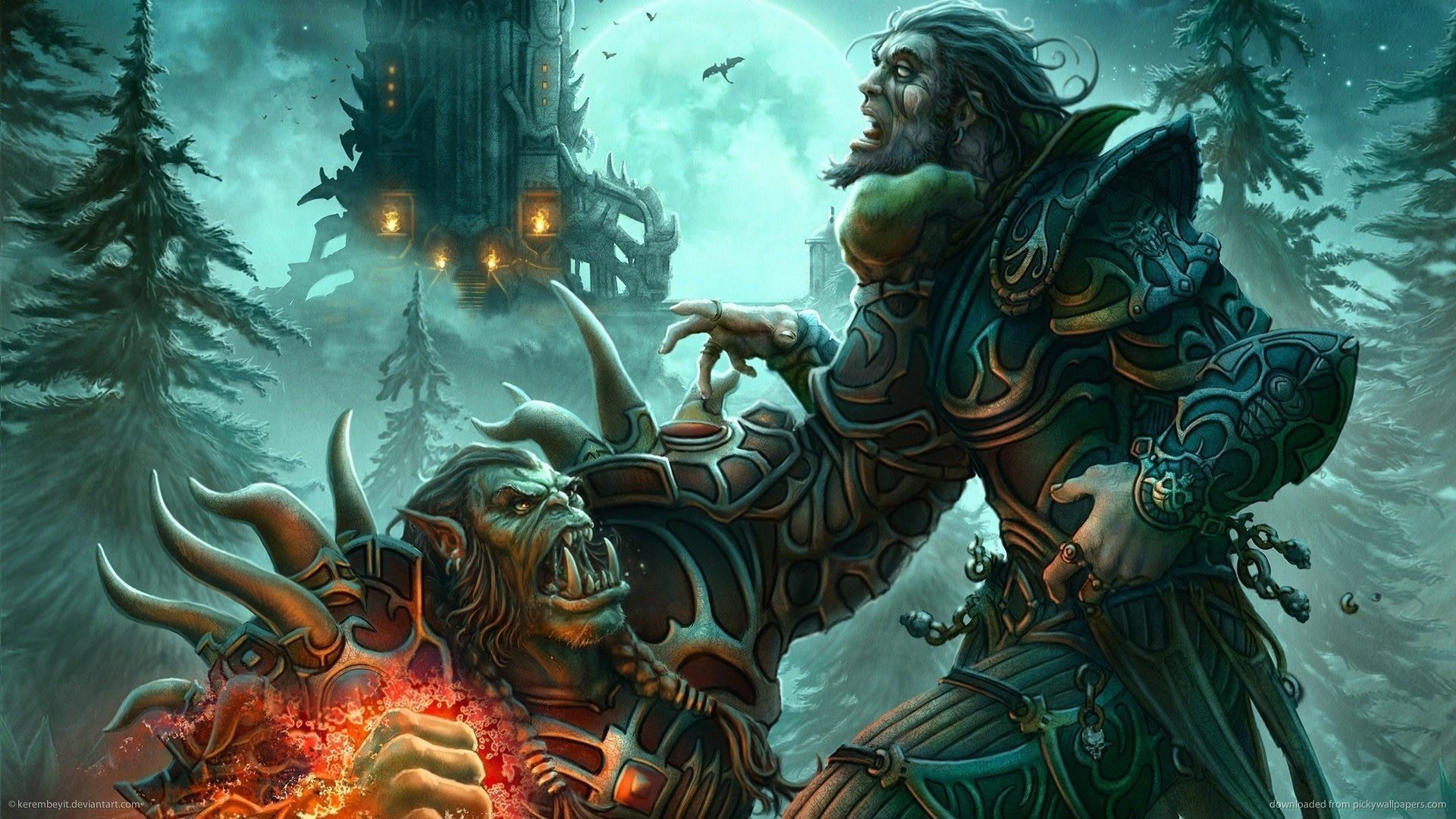 1920x1080 WoW Warlock Wallpaper