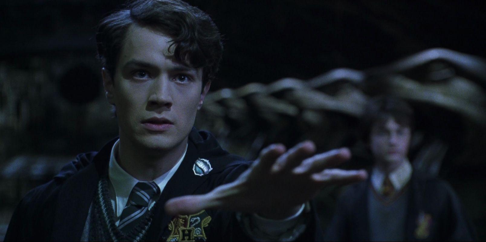 chambers of secrets tom riddle