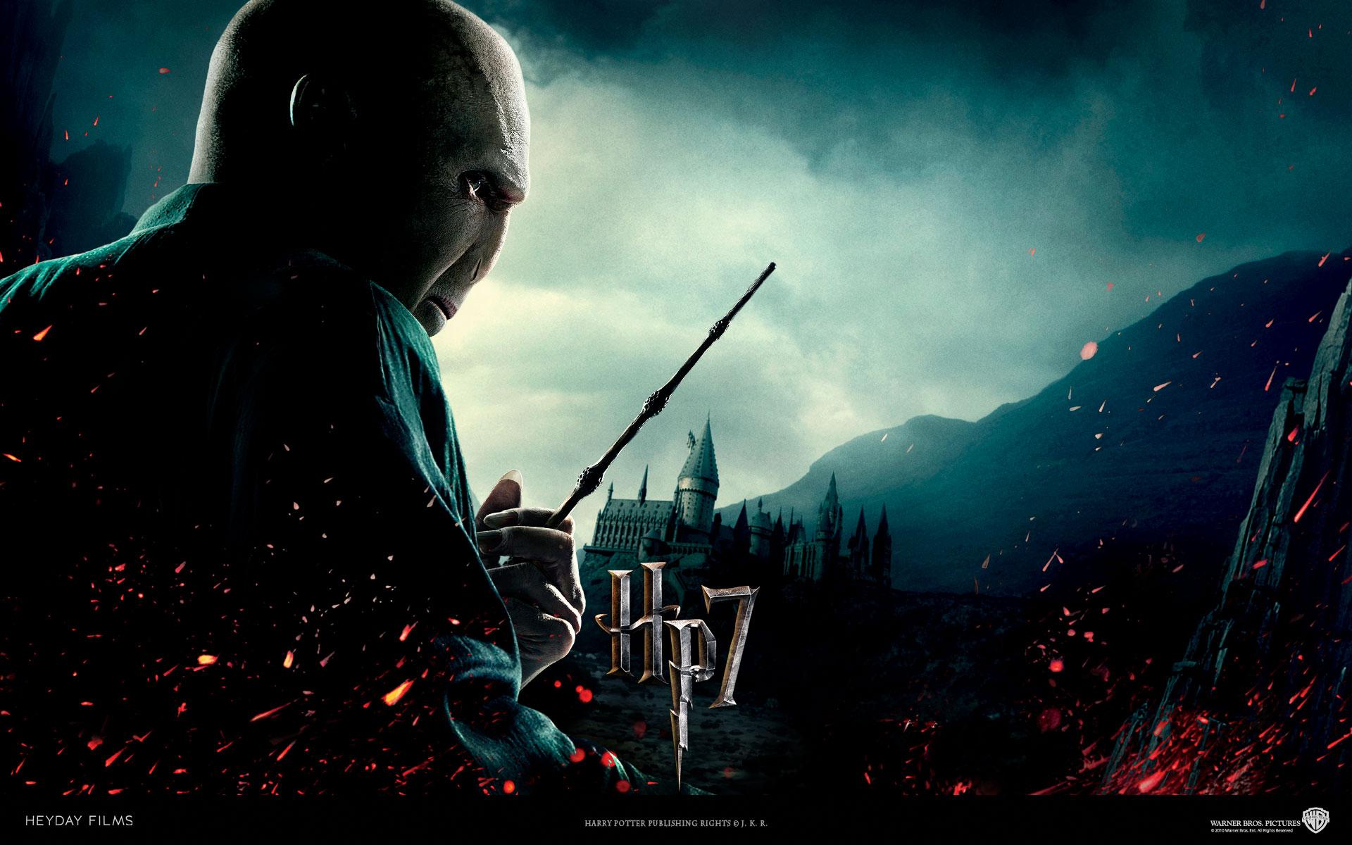 1920x1200 Lord Voldemort from Harry Potter and the Deathly Hallows Movie Desktop Wallpaper