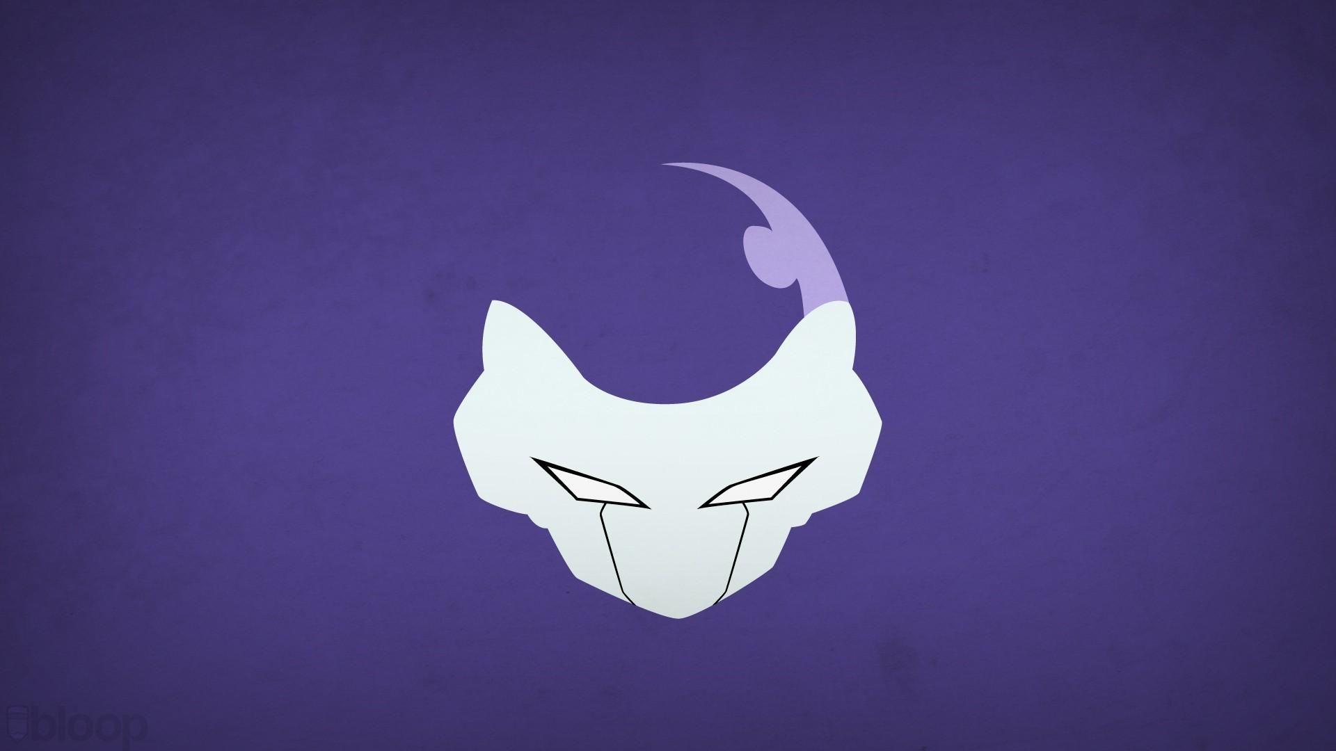 1920x1080 Minimalistic frieza dragon ball z purple background blo0p wallpaper