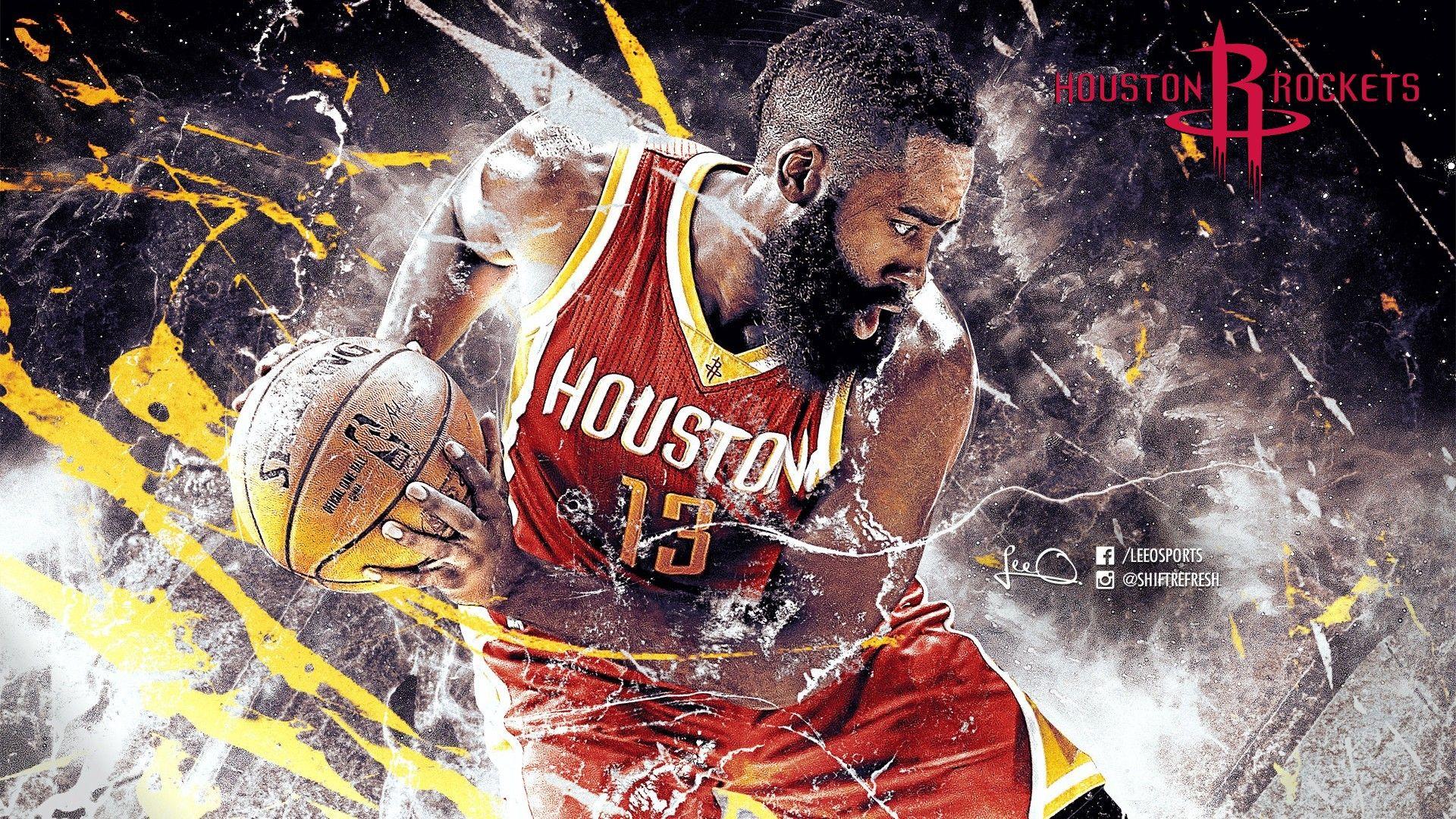 1920x1080 James Harden Beard Desktop Wallpaper Basketball Wallpaper