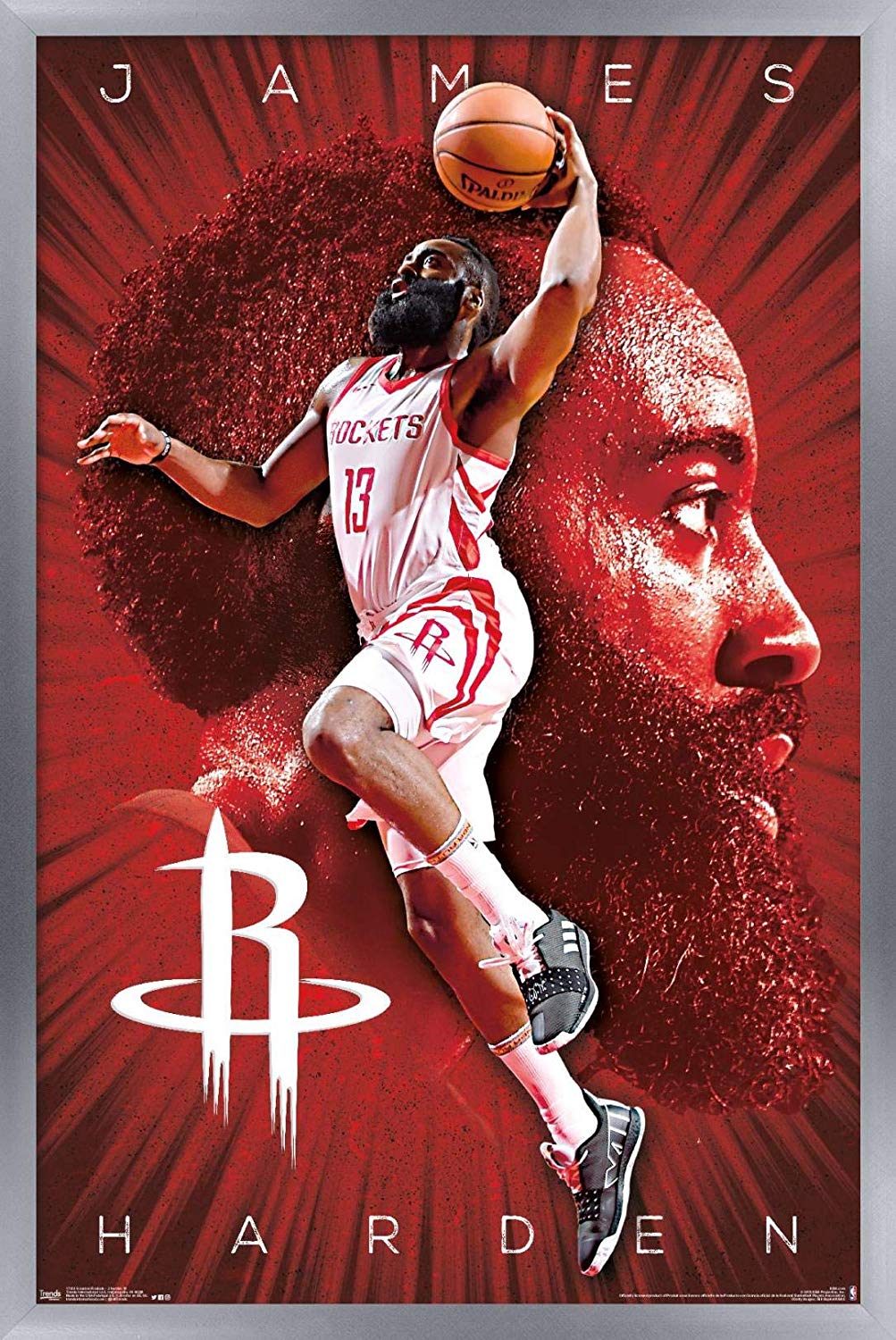 1003x1500 Trends International NBA Houston Rockets