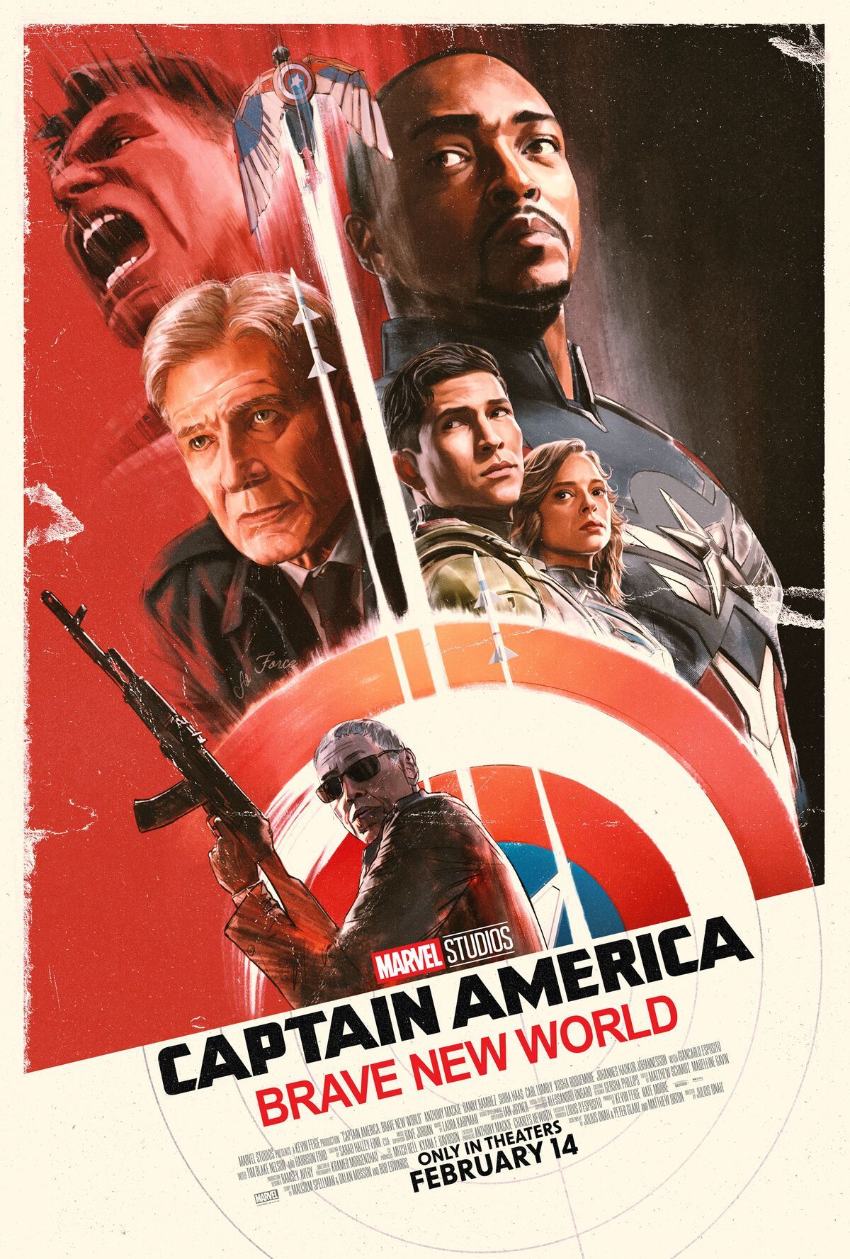1200x1777 Captain America: Brave New World. Marvel Cinematic Universe