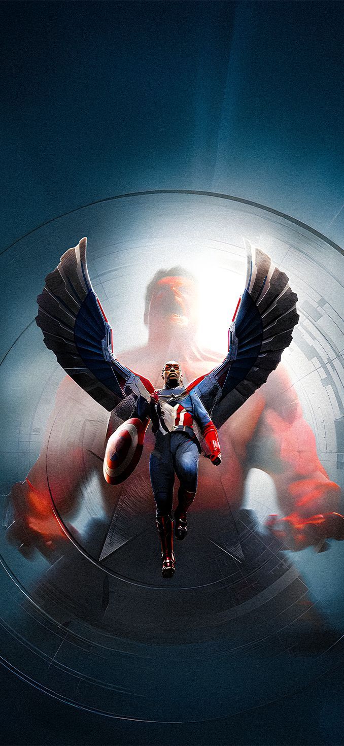 678x1470 Captain America Brave New World 4k Wallpaper