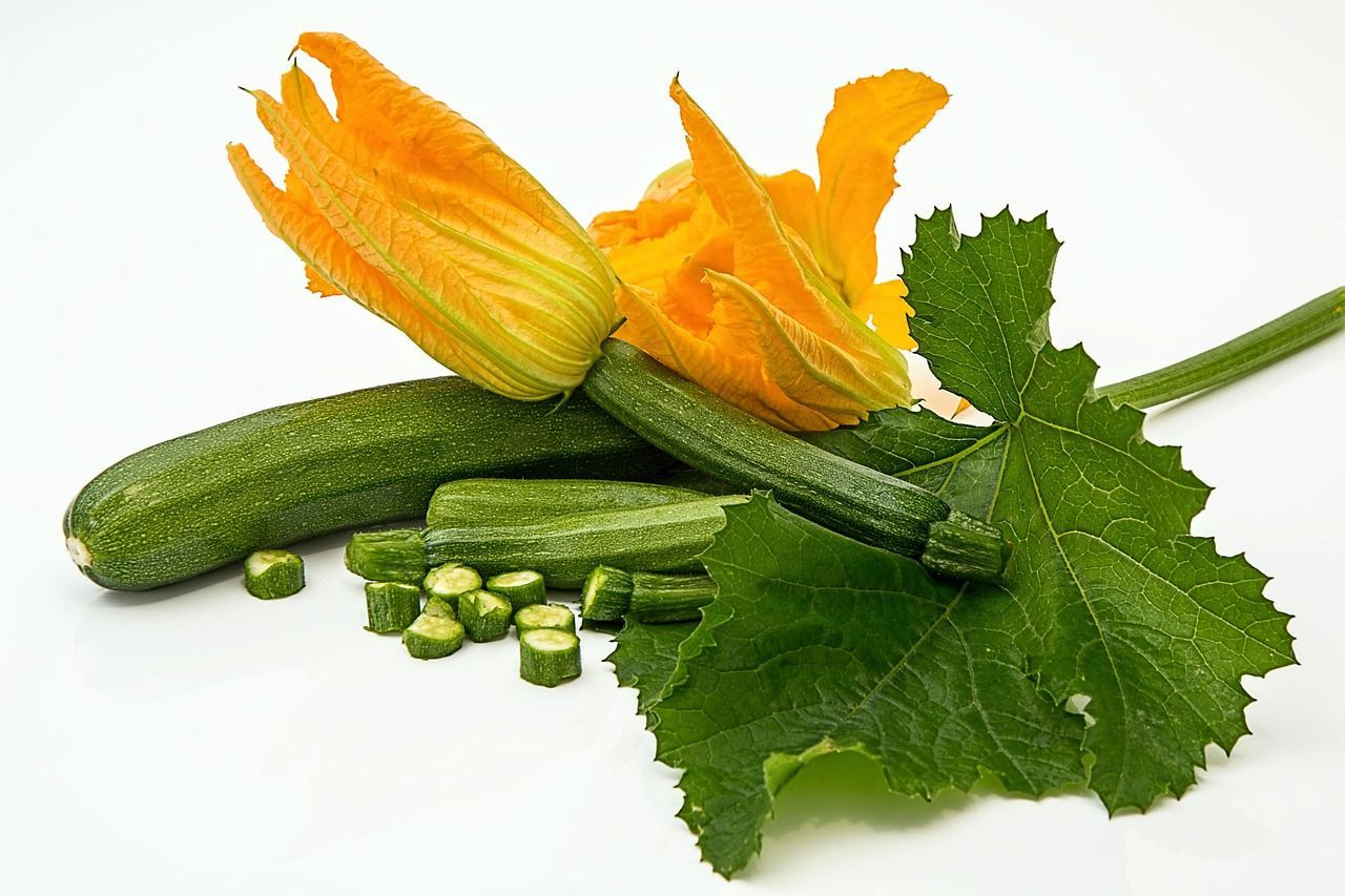 1280x853 Free Zucchini Flowers & Zucchini Image
