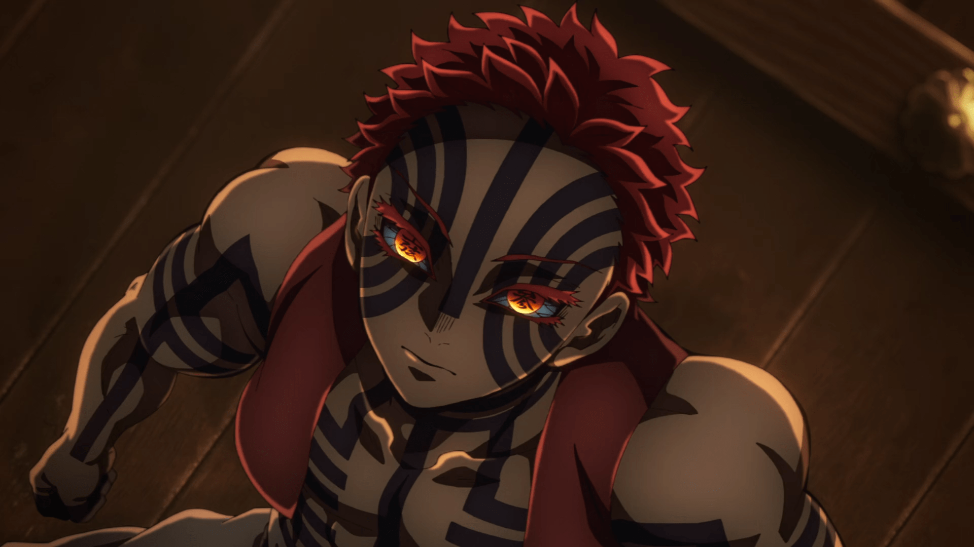 1920x1080 Akaza (Demon Slayer: Kimetsu No Yaiba) Wallpaper and Background: Free HD Download