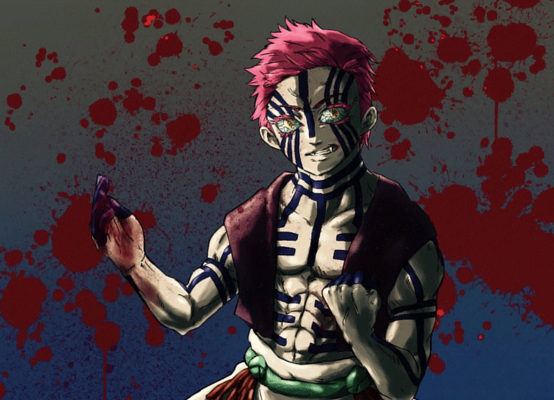 1920x1387 Demon Slayer Akaza Wallpaper