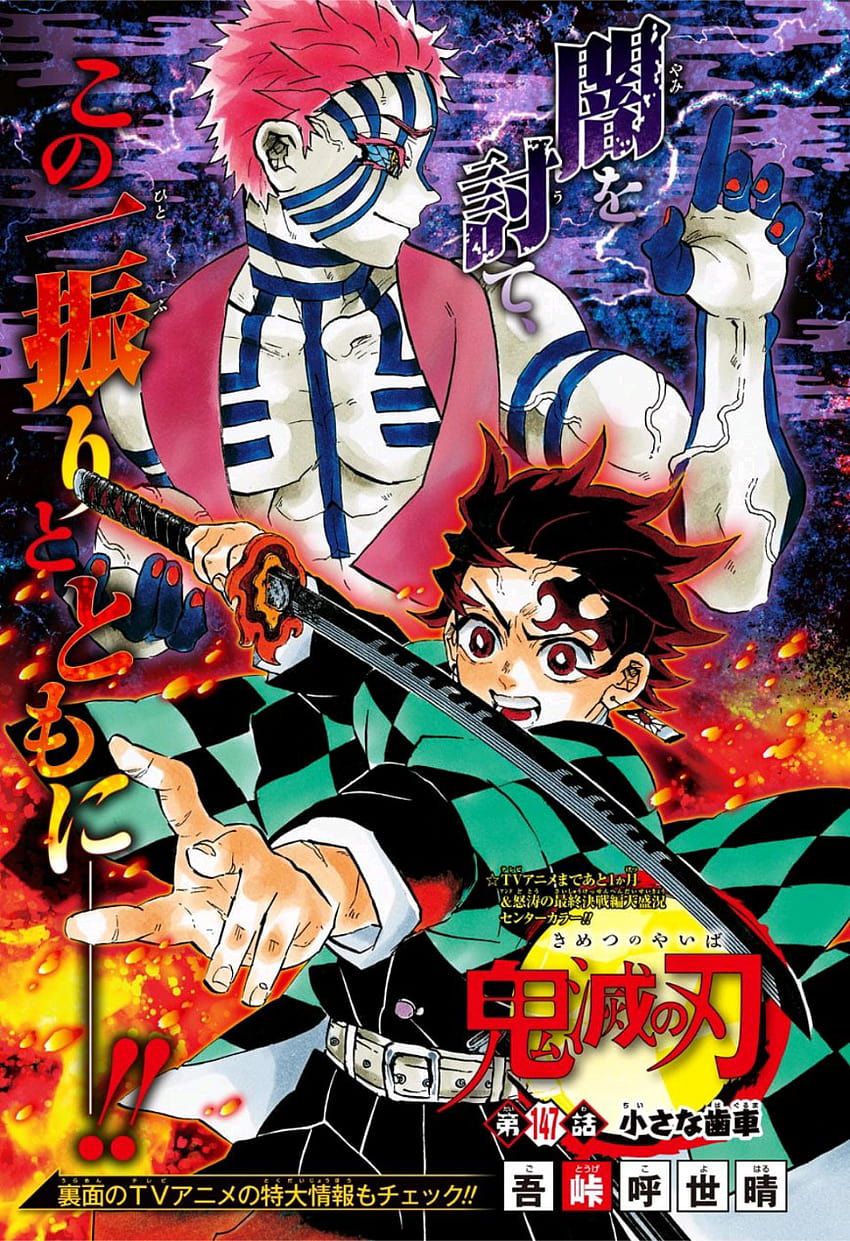 850x1241 Tanjiro Kamado and Giyu Tomioka vs Akaza, akaza killing rengoku HD phone wallpaper