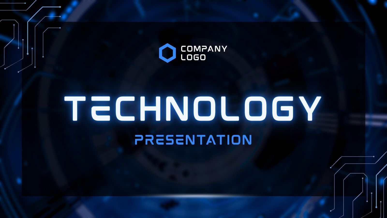 1600x900 and customizable technology templates