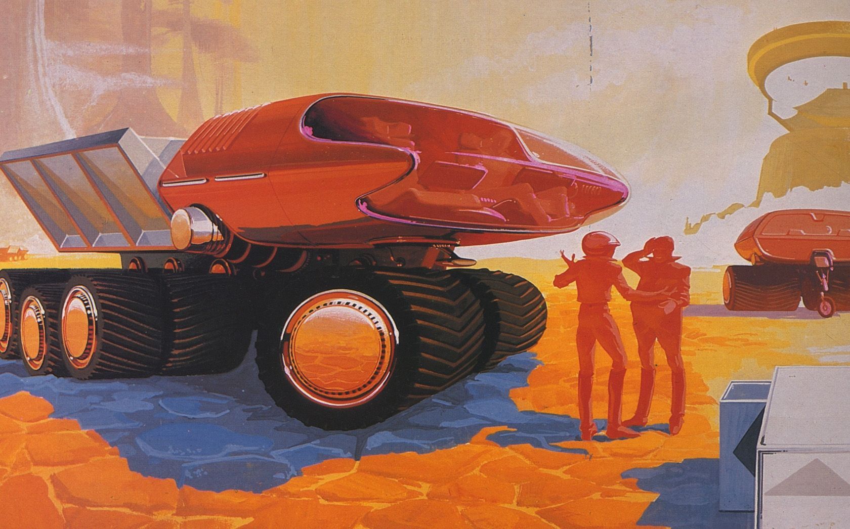 1680x1046 Сид Мид (Syd Mead): Retro Future