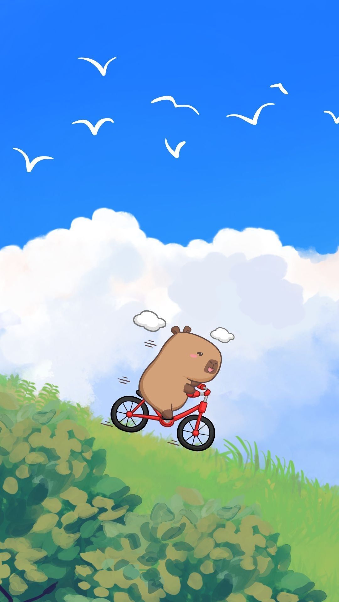 1080x1920 Capybara Phone Wallpaper Free Download