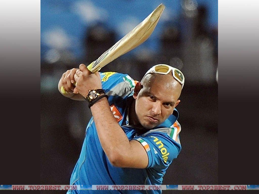 1024x768 Yuvraj Singh Cancer Pics
