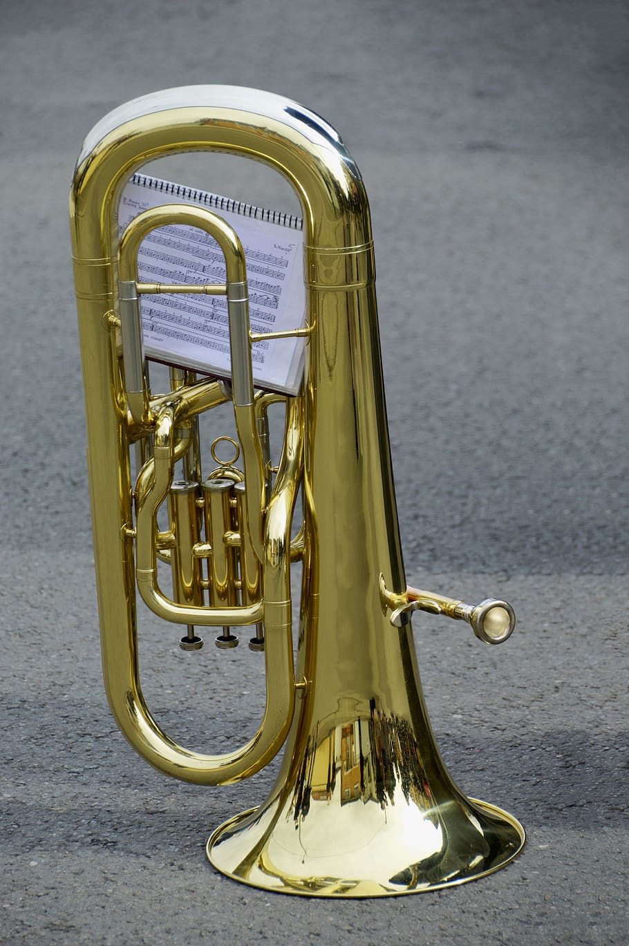 910x1369 HD wallpaper: brass, music, the jazz, no person, cornet, tuba, wind instrument
