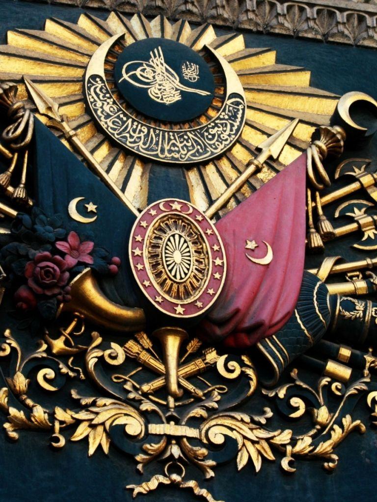 768x1024 Free download Turkey Ottoman Coat of arms Turkish ottoman empire