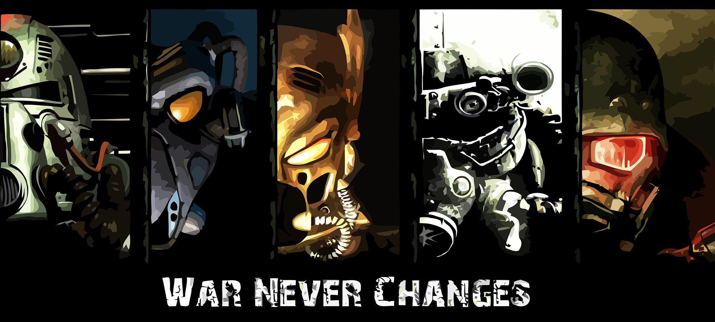 2400x1080 Fallout 1 Wallpaper