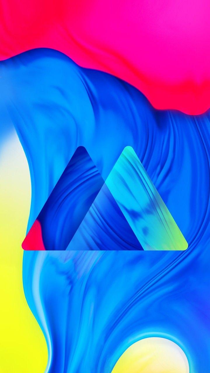 720x1280 Wallpaper Samsung Galaxy M abstract, colorful, HD, OS