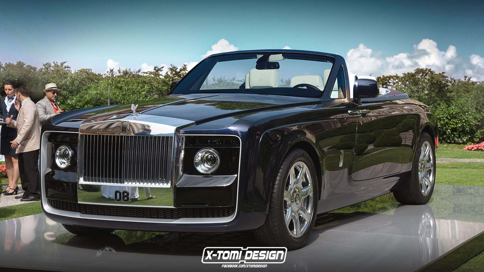 1920x1080 Rolls Royce Sweptail Loses Main Feature In Cabrio Render