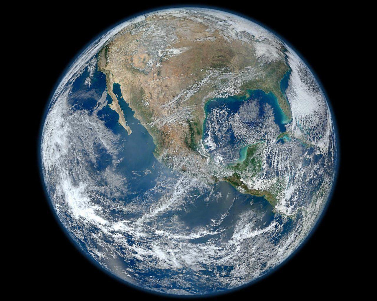 1280x1024 Blue Marble Earth Space Wallpaper