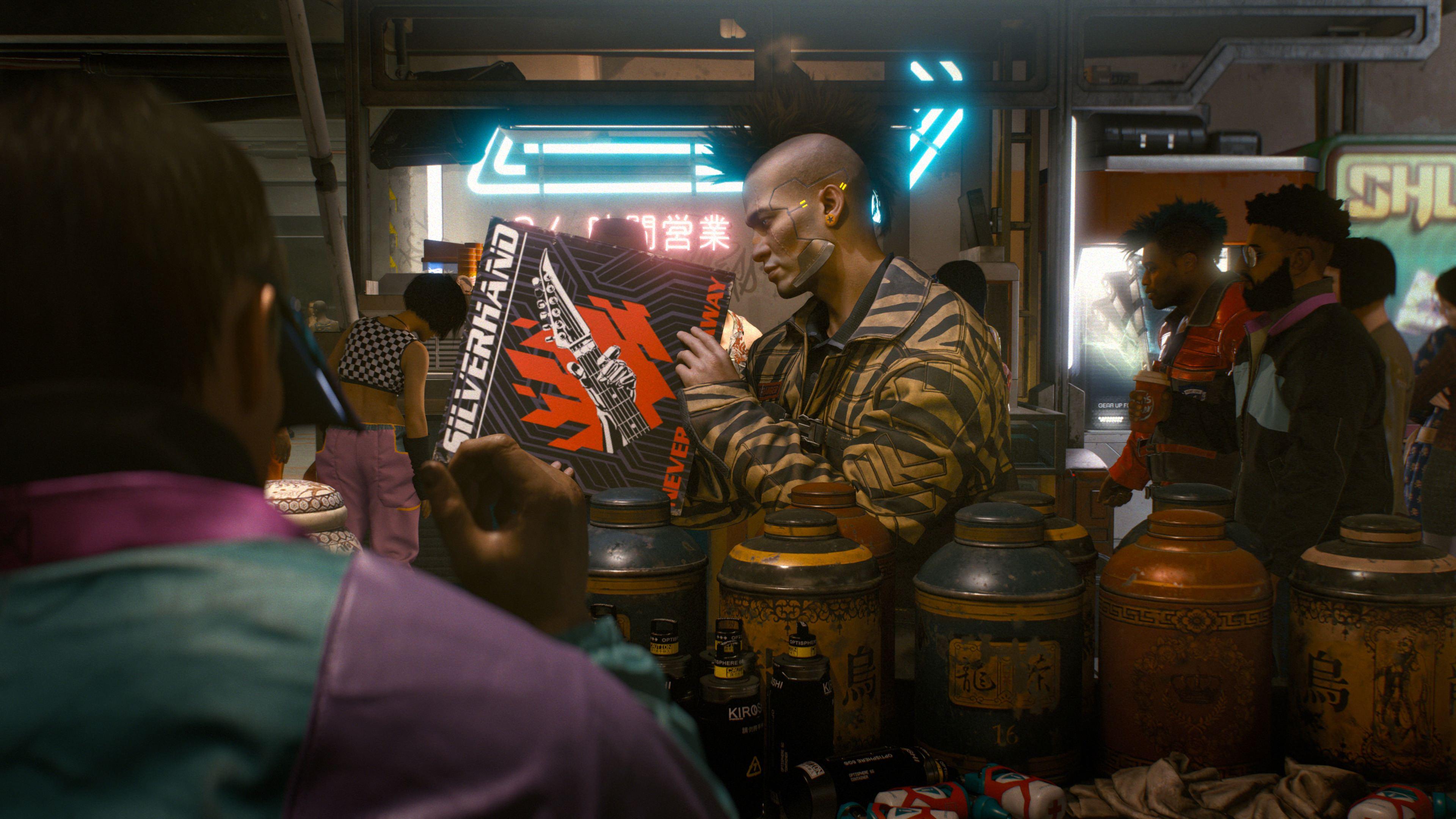 3840x2160 Cyberpunk 2077 4K PS4 Wallpaper